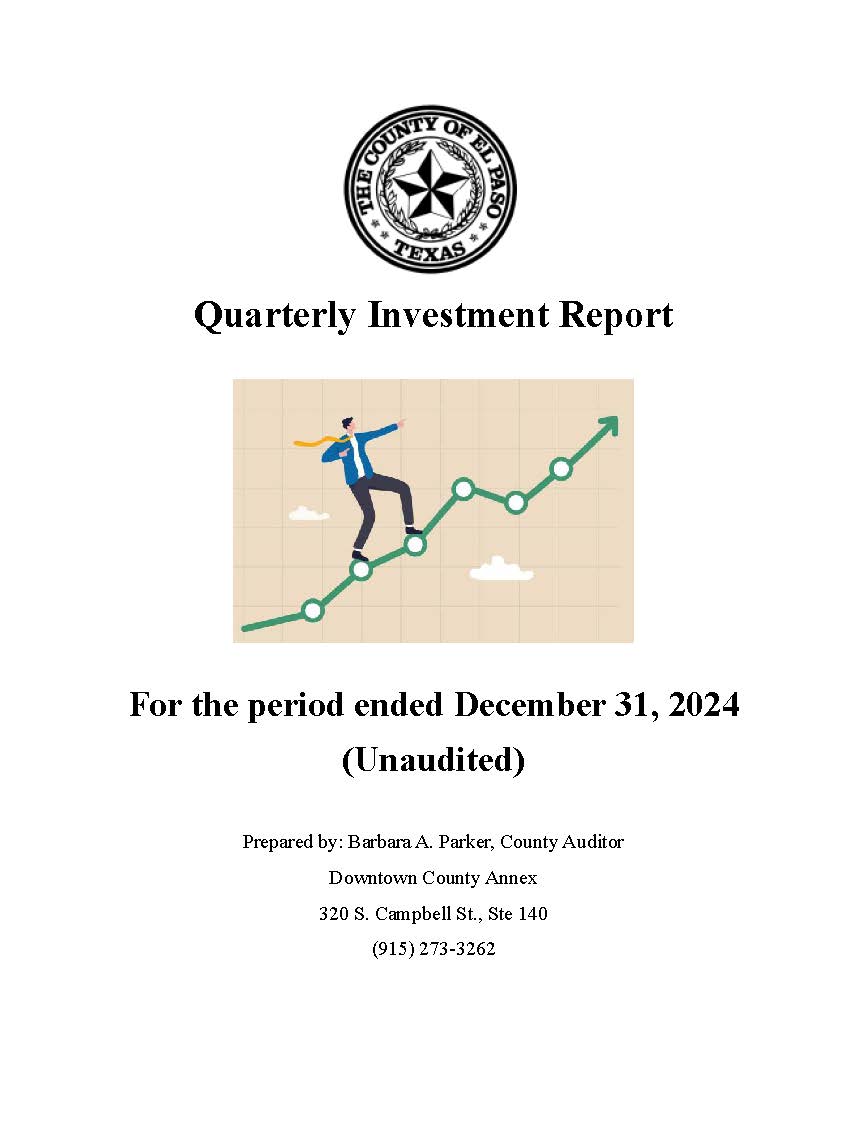 Cover Investment Quarterly Report 01-2025